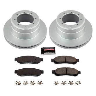 PowerStop® - Z17 Evolution Geomet® Plain Rear Brake Kit