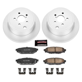 PowerStop® CRK4631 - Z17 Evolution Geomet® Plain Rear Brake Kit