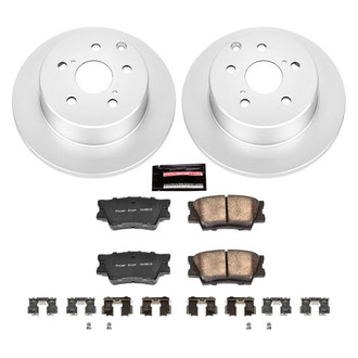PowerStop® - Z17 Evolution Geomet® Plain Rear Brake Kit