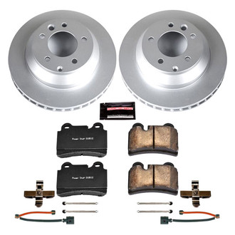 PowerStop® - Z17 Evolution Geomet® Plain Rear Brake Kit