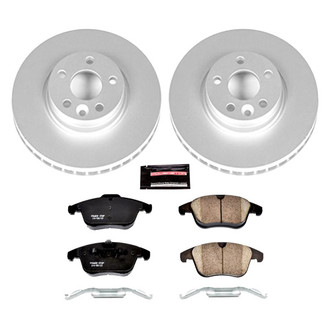 PowerStop® - Z17 Evolution Geomet® Plain Front Brake Kit
