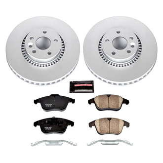 PowerStop® - Z17 Evolution Geomet® Plain Front Brake Kit