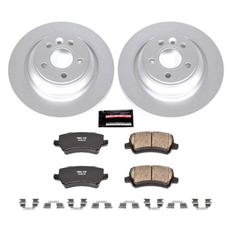PowerStop® - Z17 Evolution Geomet® Plain Rear Brake Kit