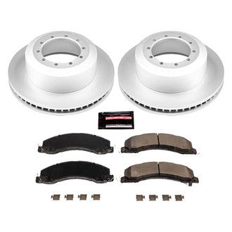 PowerStop® - Z17 Evolution Geomet® Plain Rear Brake Kit