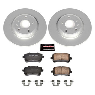 PowerStop® - Z17 Evolution Geomet® Plain Rear Brake Kit