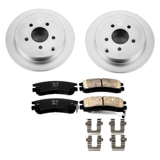 PowerStop® - Z17 Evolution Geomet® Plain Rear Brake Kit