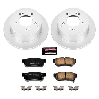 PowerStop® - Z17 Evolution Geomet® Plain Rear Brake Kit