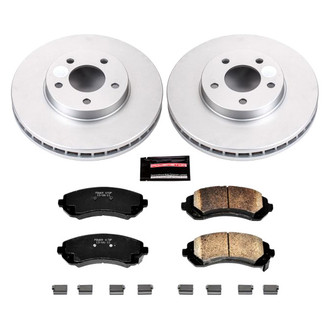 PowerStop® - Z17 Evolution Geomet® Plain Front Brake Kit