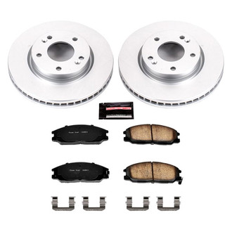 PowerStop® - Z17 Evolution Geomet® Plain Front Brake Kit