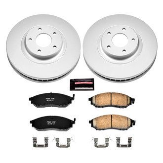 PowerStop® - Z17 Evolution Geomet® Plain Front Brake Kit
