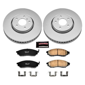 PowerStop® - Z17 Evolution Geomet® Plain Front Brake Kit