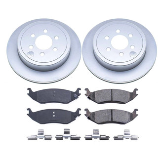 PowerStop® - Z17 Evolution Geomet® Plain Rear Brake Kit