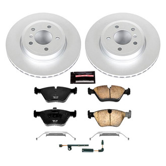 PowerStop® - Z17 Evolution Geomet® Plain Front Brake Kit