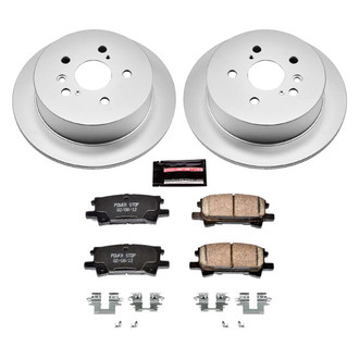 PowerStop® - Z17 Evolution Geomet® Plain Rear Brake Kit