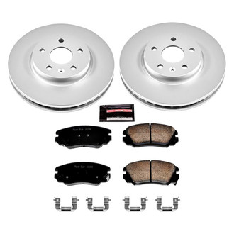 PowerStop® CRK5334 - Z17 Evolution Geomet® Plain Front Brake Kit