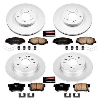 PowerStop® - Z17 Evolution Geomet® Plain Brake Kit