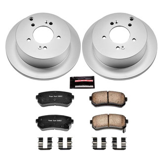 PowerStop® - Z17 Evolution Geomet® Plain Rear Brake Kit