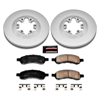 PowerStop® - Z17 Evolution Geomet® Plain Front Brake Kit