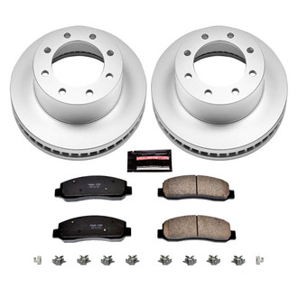 PowerStop® - Z17 Evolution Geomet® Plain Front Brake Kit
