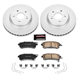 PowerStop® - Z17 Evolution Geomet® Plain Front Brake Kit