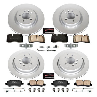 PowerStop® - Z17 Evolution Geomet® Plain Front and Rear Brake Kit