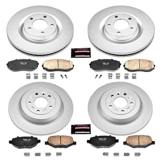 PowerStop® - Z17 Evolution Geomet® Plain Brake Kit
