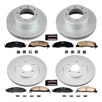 PowerStop® - Z17 Evolution Geomet® Plain Brake Kit