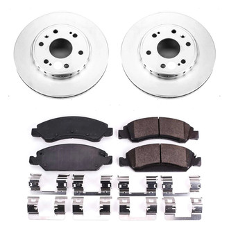 PowerStop® - Z17 Evolution Geomet® Plain Front Brake Kit
