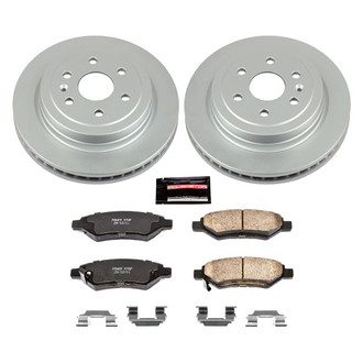 PowerStop® - Z17 Evolution Geomet® Plain Rear Brake Kit