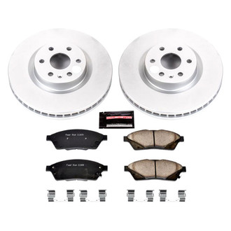 PowerStop® - Z17 Evolution Geomet® Plain Front Brake Kit