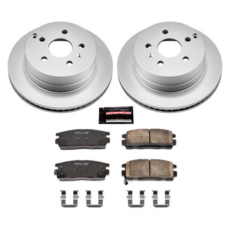 PowerStop® - Z17 Evolution Geomet® Plain Rear Brake Kit