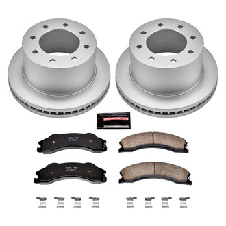 PowerStop® - Z17 Evolution Geomet® Plain Rear Brake Kit