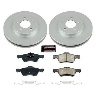 PowerStop® - Z17 Evolution Geomet® Plain Front Brake Kit