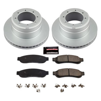 PowerStop® - Z17 Evolution Geomet® Plain Rear Brake Kit
