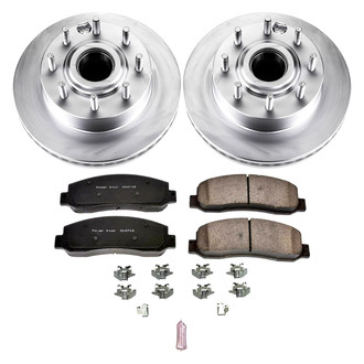 PowerStop® - Z17 Evolution Geomet® Plain Front Brake Kit