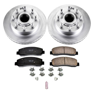 PowerStop® - Z17 Evolution Geomet® Plain Front Brake Kit