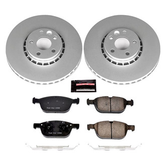 PowerStop® - Z17 Evolution Geomet® Plain Front Brake Kit