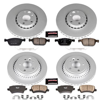 PowerStop® - Z17 Evolution Geomet® Plain Brake Kit