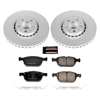 PowerStop® - Z17 Evolution Geomet® Plain Front Brake Kit