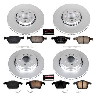 PowerStop® - Z17 Evolution Geomet® Plain Front and Rear Brake Kit