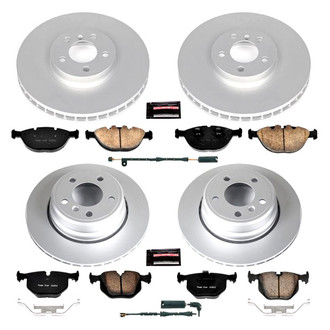 PowerStop® - Z17 Evolution Geomet® Plain Front and Rear Brake Kit