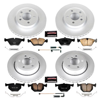 PowerStop® - Z17 Evolution Geomet® Plain Front and Rear Brake Kit
