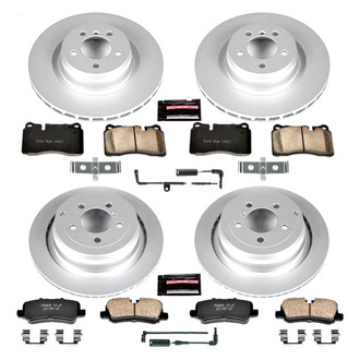PowerStop® - Z17 Evolution Geomet® Plain Front and Rear Brake Kit