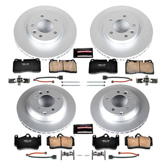 PowerStop® - Z17 Evolution Geomet® Plain Front and Rear Brake Kit
