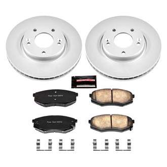PowerStop® - Z17 Evolution Geomet® Plain Front Brake Kit