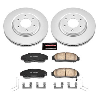 PowerStop® - Z17 Evolution Geomet® Plain Front Brake Kit