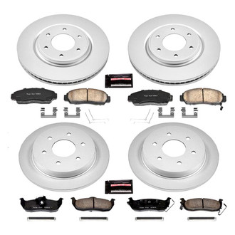 PowerStop® - Z17 Evolution Geomet® Plain Brake Kit