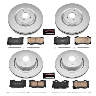 PowerStop® - Z17 Evolution Geomet® Plain Brake Kit