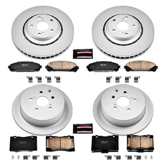 PowerStop® - Z17 Evolution Geomet® Plain Brake Kit