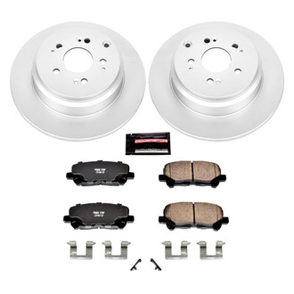 PowerStop® - Z17 Evolution Geomet® Plain Rear Brake Kit